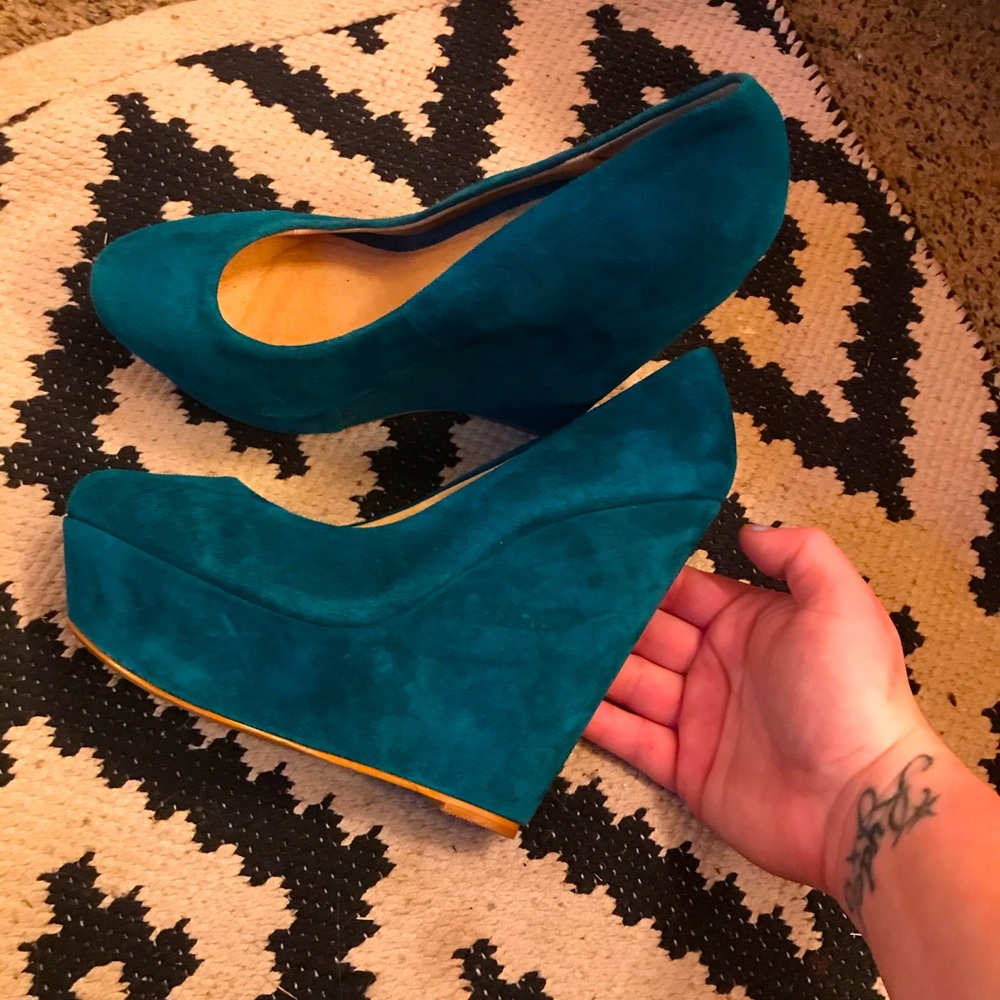 Shoes, heels, wedges